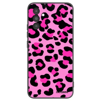Picasee silikonový černý obal pro Samsung Galaxy A04s A047F - Pink Tiger