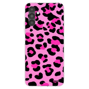 Picasee silikonový průhledný obal pro Samsung Galaxy A04s A047F - Pink Tiger
