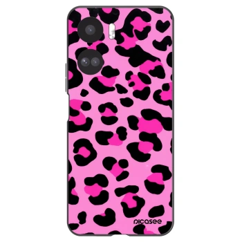 Picasee silikonový černý obal pro Honor 90 Lite 5G - Pink Tiger