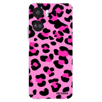 Picasee silikonový průhledný obal pro Honor 90 Lite 5G - Pink Tiger