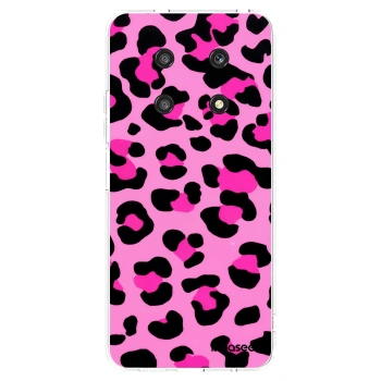 Picasee silikonový průhledný obal pro Honor Magic4 Lite 5G - Pink Tiger
