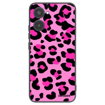 Picasee silikonový černý obal pro Realme 10 4G - Pink Tiger