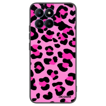Picasee silikonový černý obal pro Honor 70 Lite - Pink Tiger