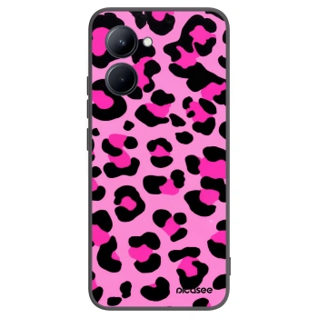 Picasee silikonový černý obal pro Realme C33 (2023) - Pink Tiger