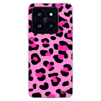 Picasee silikonový průhledný obal pro Xiaomi 14 Pro - Pink Tiger