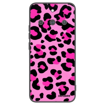Picasee silikonový černý obal pro Realme 11 Pro+ - Pink Tiger