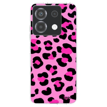 Picasee silikonový průhledný obal pro Xiaomi Poco X6 - Pink Tiger