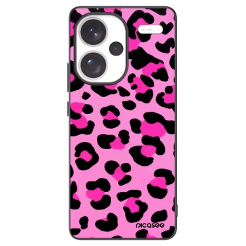 Picasee silikonový černý obal pro Xiaomi Redmi Note 13 Pro+ 5G - Pink Tiger