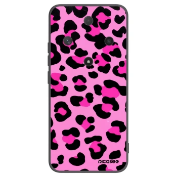 Picasee silikonový černý obal pro Honor Magic6 Lite 5G - Pink Tiger