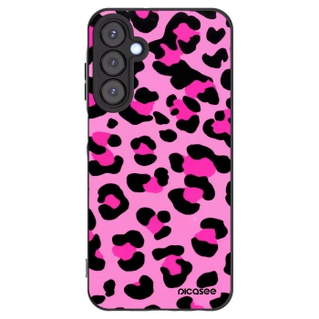 Picasee silikonový černý obal pro Samsung Galaxy A25 A256B 5G - Pink Tiger