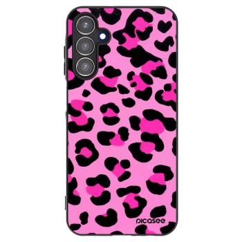 Picasee silikonový černý obal pro Samsung Galaxy A15 A155F 4G - Pink Tiger