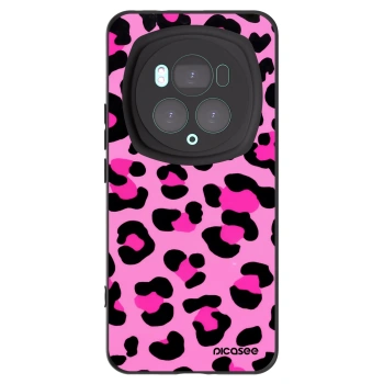 Picasee silikonový černý obal pro Honor Magic6 Pro - Pink Tiger