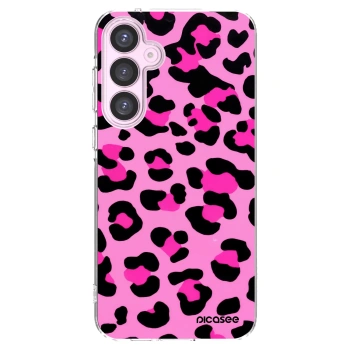 Picasee silikonový průhledný obal pro Samsung Galaxy A55 5G A556B - Pink Tiger