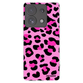 Picasee silikonový průhledný obal pro Xiaomi Redmi Note 13 Pro 4G - Pink Tiger
