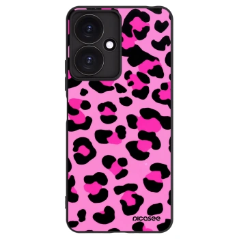 Picasee silikonový černý obal pro Xiaomi Redmi 13C 5G - Pink Tiger