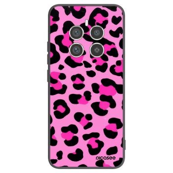 Picasee silikonový černý obal pro Realme 12 Pro 5G - Pink Tiger
