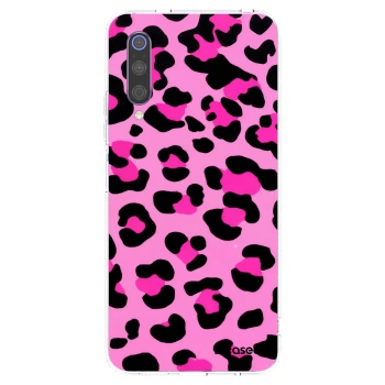 Picasee silikonový průhledný obal pro Xiaomi Mi 9 - Pink Tiger