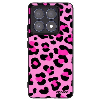 Picasee silikonový černý obal pro Xiaomi 14T Pro - Pink Tiger