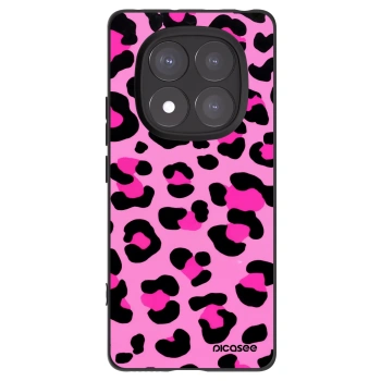 Picasee silikonový černý obal pro Xiaomi Redmi Note 14 Pro+ 5G - Pink Tiger