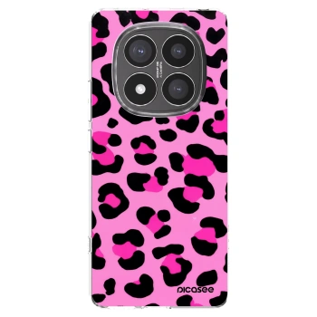 Picasee silikonový průhledný obal pro Xiaomi Redmi Note 14 Pro+ 5G - Pink Tiger