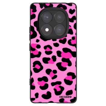 Picasee silikonový černý obal pro Xiaomi Redmi Note 14 Pro 5G - Pink Tiger