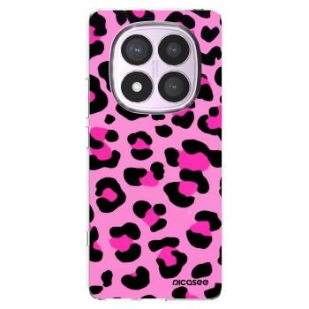 Picasee silikonový průhledný obal pro Xiaomi Redmi Note 14 Pro 5G - Pink Tiger