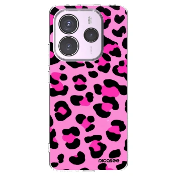 Picasee silikonový průhledný obal pro Xiaomi Redmi Note 14 5G - Pink Tiger