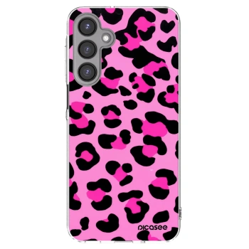 Picasee silikonový průhledný obal pro Samsung Galaxy A16 5G - Pink Tiger