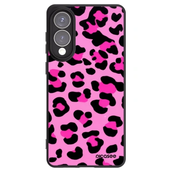 Picasee silikonový černý obal pro Samsung Galaxy S25 Edge 5G - Pink Tiger