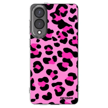 Picasee silikonový průhledný obal pro Samsung Galaxy S25 Edge 5G - Pink Tiger