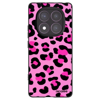Picasee silikonový černý obal pro Xiaomi Redmi Note 14 Pro 4G - Pink Tiger