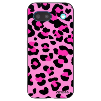 Picasee silikonový černý obal pro Google Pixel 8 - Pink Tiger