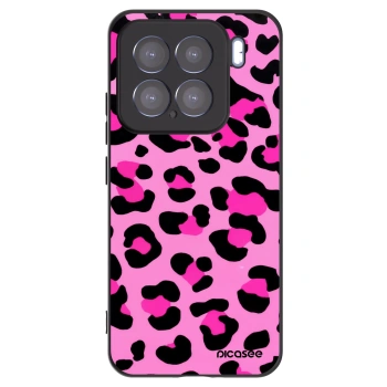 Picasee silikonový černý obal pro Xiaomi 15 - Pink Tiger