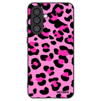 Picasee silikonový černý obal pro Samsung Galaxy A56 5G A566B - Pink Tiger