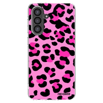 Picasee silikonový průhledný obal pro Samsung Galaxy A56 5G A566B - Pink Tiger