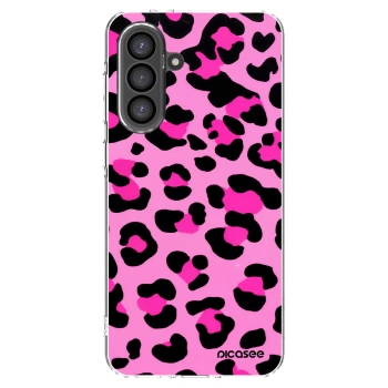 Picasee silikonový průhledný obal pro Samsung Galaxy A36 5G - Pink Tiger