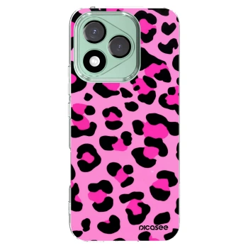 Picasee silikonový průhledný obal pro Honor 400 Lite 5G - Pink Tiger
