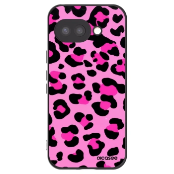 Picasee silikonový černý obal pro Google Pixel 9a - Pink Tiger