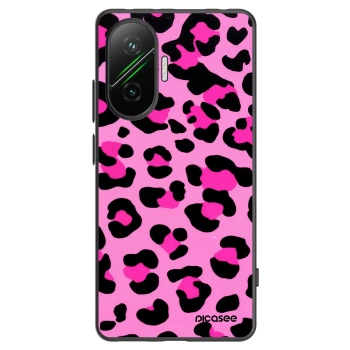 Picasee silikonový černý obal pro Xiaomi Poco F7 5G - Pink Tiger