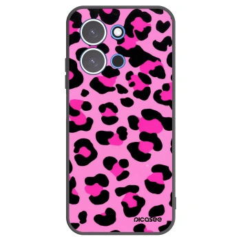 Picasee silikonový černý obal pro Xiaomi Redmi 15C 4G - Pink Tiger