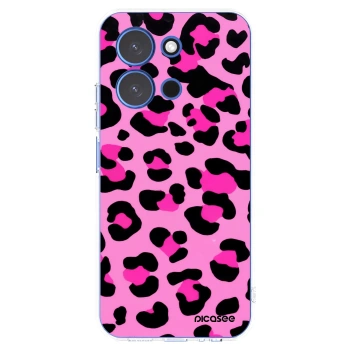 Picasee silikonový průhledný obal pro Xiaomi Redmi 15C 4G - Pink Tiger