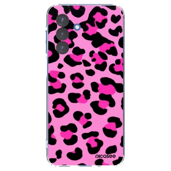 Picasee silikonový průhledný obal pro Samsung Galaxy A17 5G - Pink Tiger