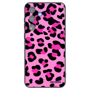 Picasee silikonový černý obal pro Samsung Galaxy S25 FE 5G - Pink Tiger