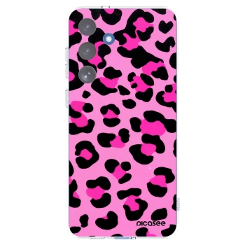 Picasee silikonový průhledný obal pro Samsung Galaxy S25 FE 5G - Pink Tiger