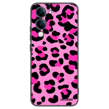 Picasee silikonový černý obal pro Vivo Y29s 5G - Pink Tiger