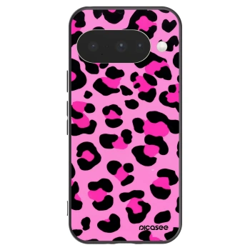 Picasee silikonový černý obal pro Google Pixel 10 - Pink Tiger