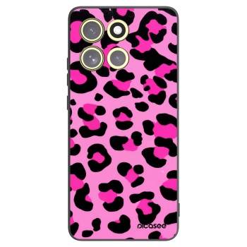 Picasee silikonový černý obal pro Motorola Moto G86 Power 5G - Pink Tiger