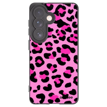 Picasee silikonový černý obal pro Samsung Galaxy S26 - Pink Tiger