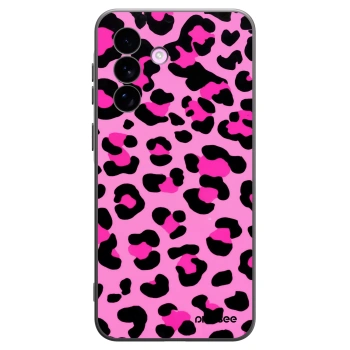 Picasee silikonový černý obal pro Samsung Galaxy A57 5G - Pink Tiger