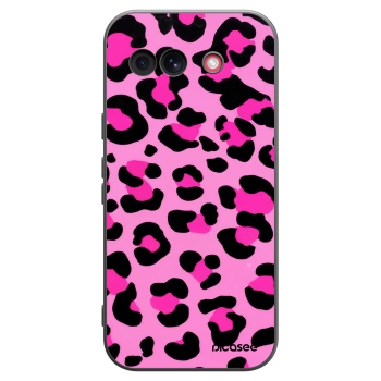 Picasee silikonový černý obal pro Google Pixel 10a - Pink Tiger